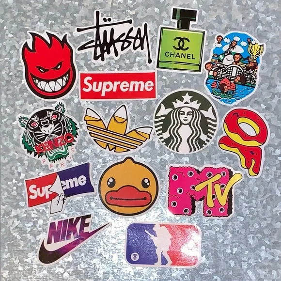 (100 count) Cool Vinyl Skateboard Stickers | Glossy - Picture 7 of 8